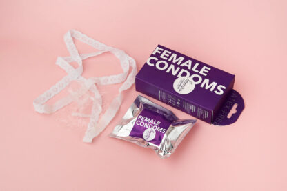 Female Condoms Latex-Free 3pc - Image 3
