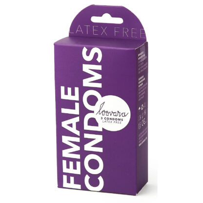 Female Condoms Latex-Free 3pc