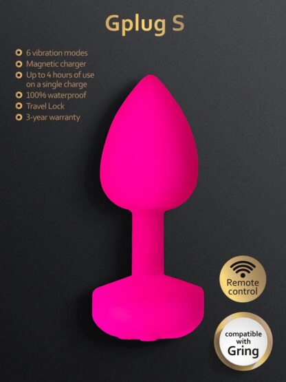 Gplug Small Buttplug Rose - Image 3