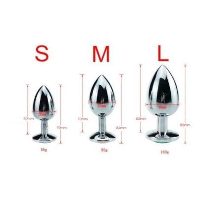 Butt Plug Aluminium - Image 3