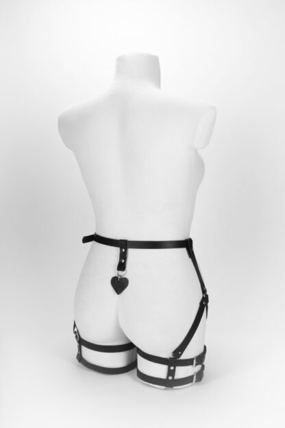 Harness for Her - Heart on Back Double Straps - Image 2