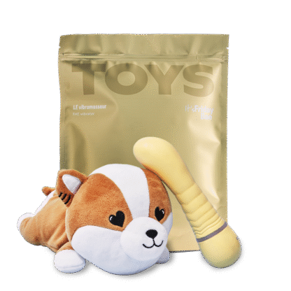 The Vibrator and Plush Case
