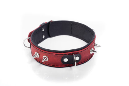 Collar Crazy Horse Red
