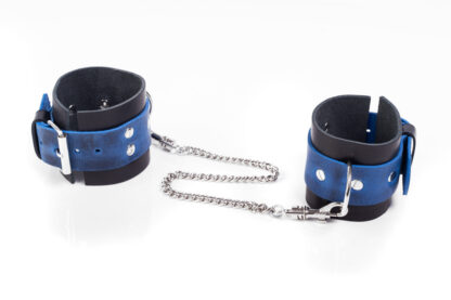 Cuffs Crazy Horse Blue