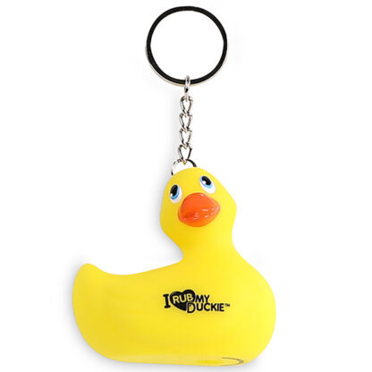 I Rub My Duckie I Keychain