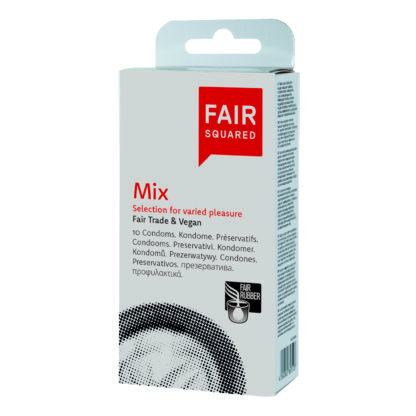 Fair Squared Mix condoms 10-pack