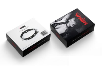 Collar with spikes for her Black Vegan Collection - Image 3