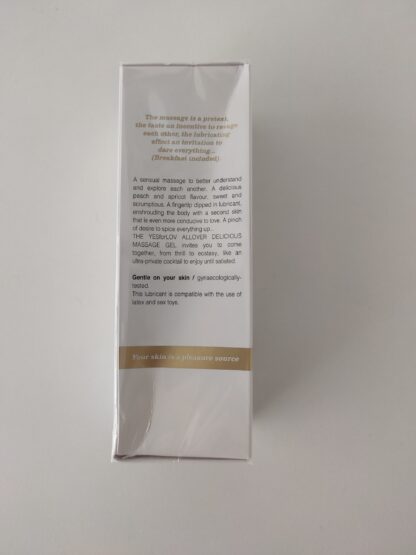 Delicious Allover Massage Gel Peach-Apricot (dented package) - Image 2