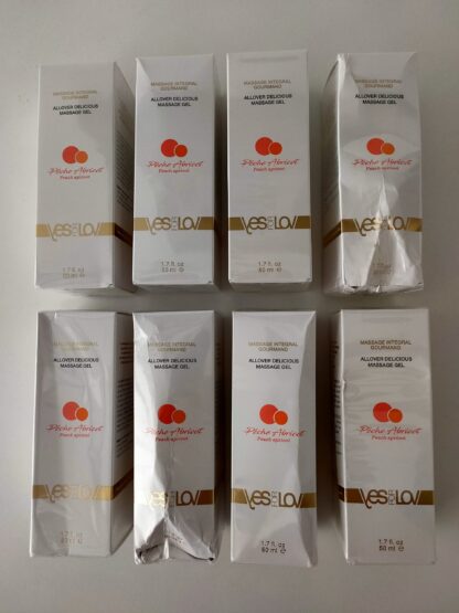 Delicious Allover Massage Gel Peach-Apricot (dented package) - Image 3