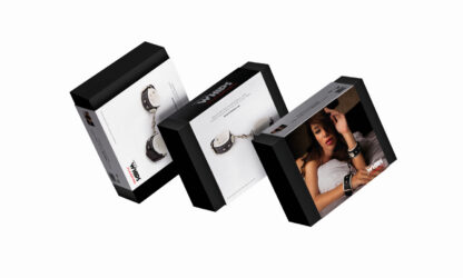 Handcuffs with snap hook for her White Collection - Image 3