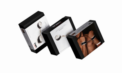 Handcuffs with snap hook for him White Collection - Image 3