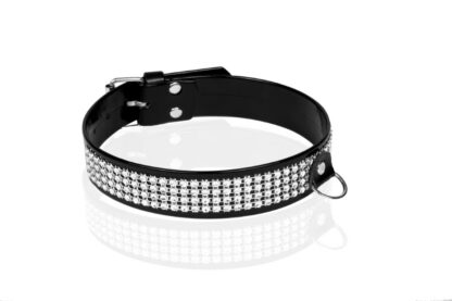 Collar with crystals for her wide version Vegan Collection - Image 8