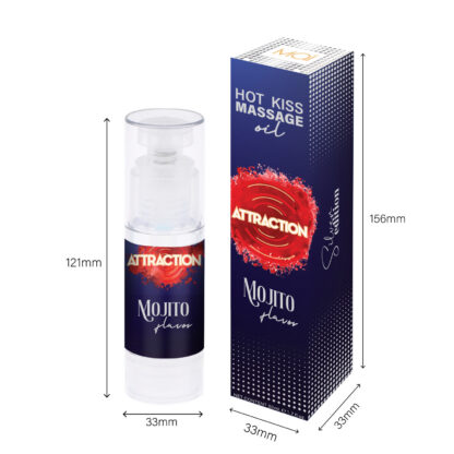 Massage oil attraction mojito balm 50ml - Image 4