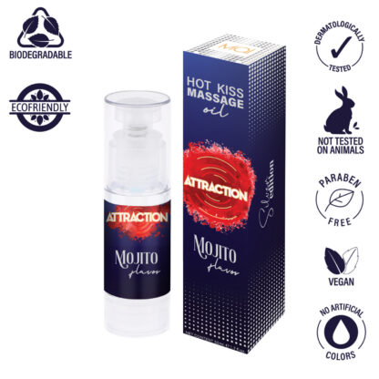 Massage oil attraction mojito balm 50ml