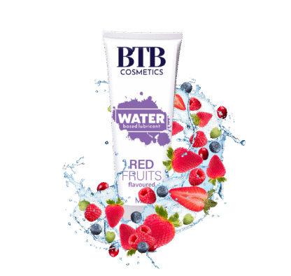 BTB water based flavored red fruits lubricant 100ml - Image 2