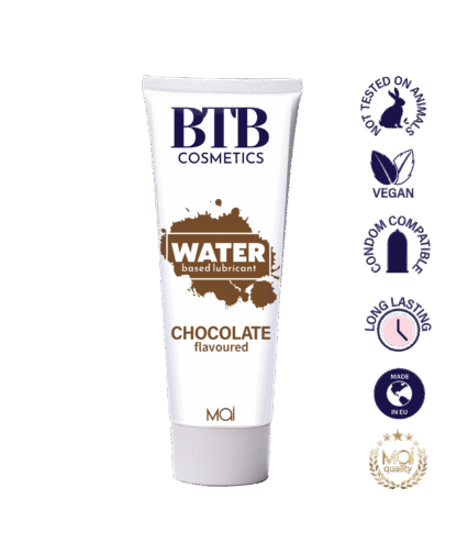 BTB water based flavored chocolat lubricant 100ml