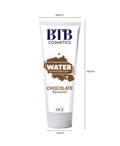 BTB water based flavored chocolat lubricant 100ml - Image 4