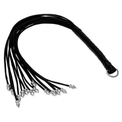 Leather Spiked Whip