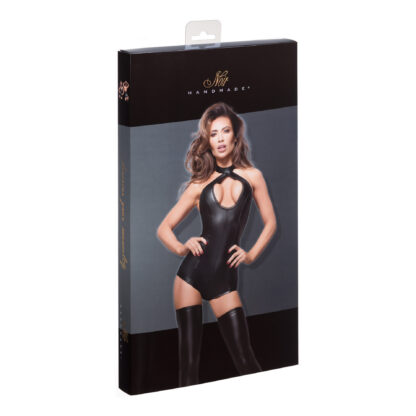 Short powerwetlook body with lace cleavage - Image 4