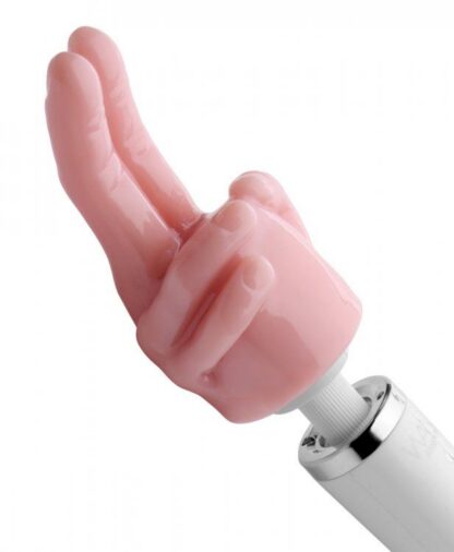 Pleasure Pointer Two Finger Wand Attachment - Image 2