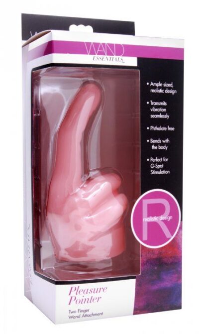 Pleasure Pointer Two Finger Wand Attachment - Image 3