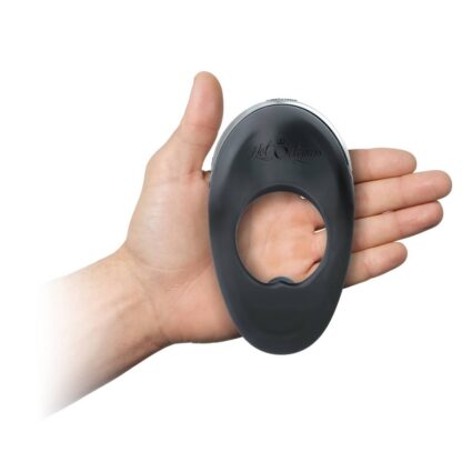 Vibrating cock ring with perineum stimulation - ATOM PLUS