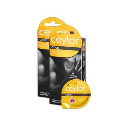 Ceylor Gold condoms (Spermicidal)