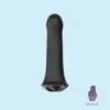 Comze strap-on dildo with stimulating base