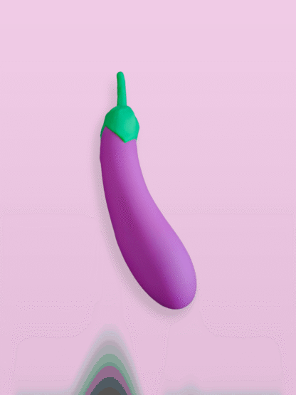 The Eggplant Emoji Vibrator XL