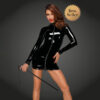 Mini Dress with black 2-way zipper in the front