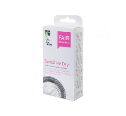 Fair Squared Sensitive Dry Condoms 10-pack