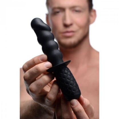 The Handler 10x Silicone Vibrating Thruster - Image 4