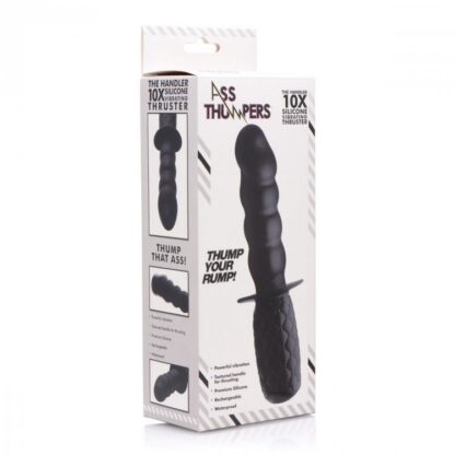 The Handler 10x Silicone Vibrating Thruster - Image 5