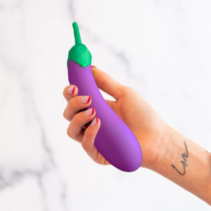 The Eggplant Emoji Vibrator XL - Image 4