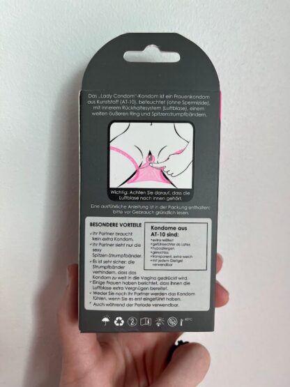 Uniq Female Condom Slip Latex-Free N3 - Image 2