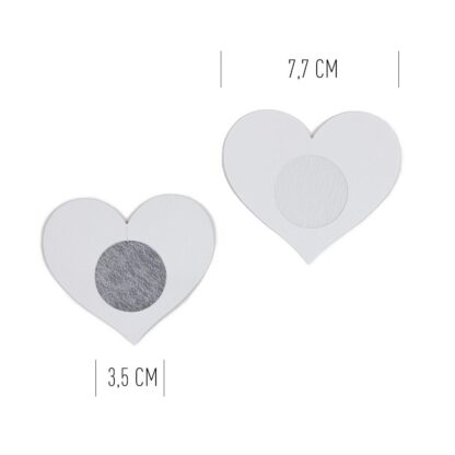 Wow Boobs! Heart Nipple Pasties - Image 4