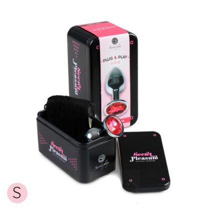 Fuchsia Metal Butt Plug