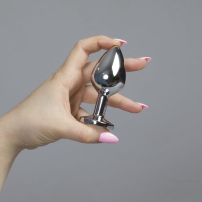 Fuchsia Metal Butt Plug - Image 4
