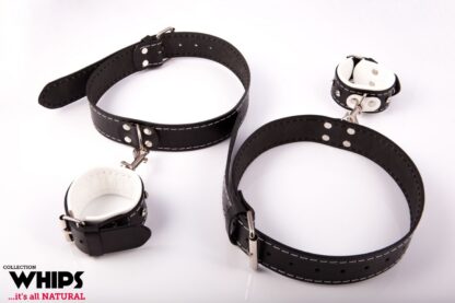 Thigh cuffs for her White Collection
