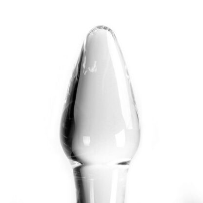 Glass Dildo Clear Butt Plug - Image 2
