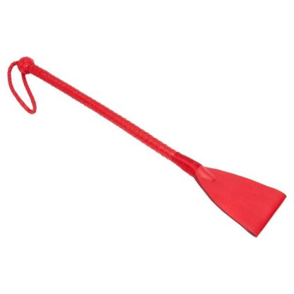 Leather Crop Red Whip
