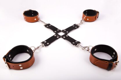 Hog tie for him Cognac Collection