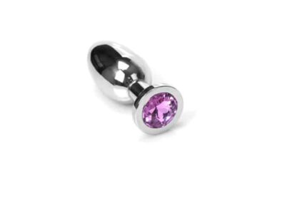 Steel Jewel Weighted Buttplug