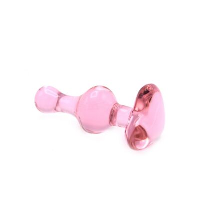 Glass Dildo Heart Love - Image 3