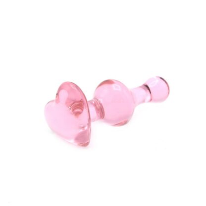 Glass Dildo Heart Love - Image 5