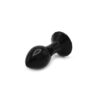 Glass Plug Crystal Gem Black - Image 5