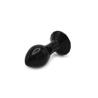 Glass Plug Crystal Gem Black - Image 5