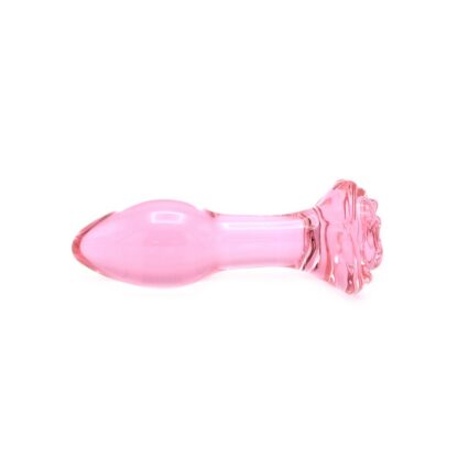 Glass Plug Rose Pink - Image 3