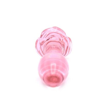 Glass Plug Rose Pink - Image 5