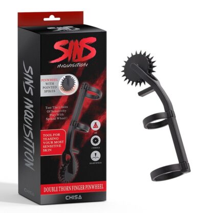 Sins Inquisition Double Thorn Finger Pinwheel - Image 2